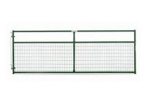 6' GREEN WM SC WIRE MESH GATE