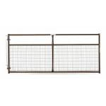 8' BROWN WM SC WIRE MESH GATE