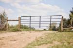 10' X 1 3/4" BLK 6 BAR ECO GATE