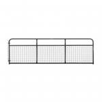 6' BLACK WM SC WIRE MESH GATE